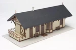Atlas 620-2 Ho 1872 Built-up Maywood Train Station (gray W/maroon Trim). Fixed Price $34.48.