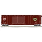 Atlas 20006570 Ho Canadian National 50' Postwar Double Door Boxcar #551321. Fixed Price $39.95.