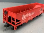 Athearn 4-BAY Hopper Burlington Cb&q #172700 Rtr W/kds HO5045. Fixed Price $12.71.