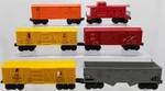 Lionel Vintage Assorted Gauge Freight CARS-6057,X6004,25000,6473,6473,6014. Fixed Price $48.99.