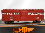 Mth Ho Scale Wm Western Maryland 40' PS1 Box Car Nos. Fixed Price $30.00.