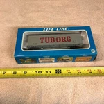 Life-like "ho" Gauge Tuborg Reefer Car Freight Train. Fixed Price $6.50.