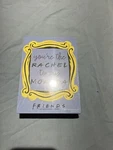 Friends - You're The Rachel Wood Box Wall Sign Greene Monica Geller. Fixed Price $5.99.