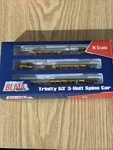 Blma Models 12252 Scale Ttax 53' Trinity 3-UNIT Spine Car # 355023 Box. Fixed Price $139.95.