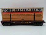 Lionel 6-6582 Gauge TTOS-1986 Convention Flatcar W/wood Load Ex/box. Fixed Price $18.24.