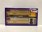 Atlas 40913, 40914 Articulated Auto Carrier Set N Scale. Fixed Price $157.81.