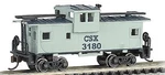 Bachmann 36' Wide-vision Caboose Csx #3180 Scale Model Train Freight Car. Fixed Price $33.38.
