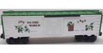 Lionel 1993 Gauge Christmas Boxcar, New In. Fixed Price $24.99.