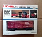 Lionel 6-7901 Cop And Hobo Car Complete With All Parts. Ln Original Box. Fixed Price $27.50.