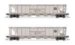 Broadway Limited 7255 N Prr H32 Covered Hopper #253564, #253780 (set Of 2). Fixed Price $52.03.