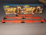 Ho Athearn Ssix Itel Rail Impack Spine Car Set 100105 5553 5563. Fixed Price $28.99.