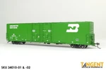 Tangent Ho Thrall 60' Double Door Box Car Bn 'repaint 4-1985 355170 355173. Fixed Price $58.95.