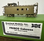 Overland Models, Inc. Ho Brass #OMI-1128 Frisco Caboose W/wood Cupola Nib!. Fixed Price $199.98.