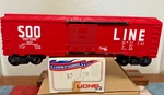Soo Line (red) Boxcar Guage 6-9281 Lionel Sliding Doors Vintage 1971. Fixed Price $43.95.