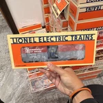 Lionel New York Central Box Car Gauge Red Gray Remote Door Magnetic 6-19827. Fixed Price $27.00.