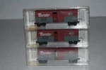 Scale Mtl Set Of 3 New York Central 40' Single Door Boxcar C47997. Fixed Price $54.99.