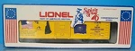 S01: Lionel 6-7609 New Hampshire Spirit Of '76 Boxcar Nib. Fixed Price $37.95.