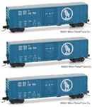 Micro-trains Line 'n' 3-PACK 50' Box Car Set Great Northern. Fixed Price $69.50.