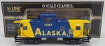 K-line K613-1011 Gauge Lighted Alaska Classic Caboose Ln/box. Fixed Price $44.99.