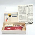 Walthers Ho 932 2428 40' Wood Reefer Swift Slrx #6327 Kit New In Box 1985. Fixed Price $12.50.