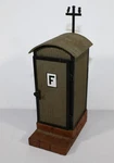 Pola Lgb G-gauge 916 Phone Booth Fully Assembled Weathered. Fixed Price $24.99.