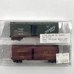 Micro-trains Scale 20656 20296 Cb&q Union Pacific 40' Standard Boxcar Set. Fixed Price $27.95.