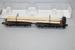 Fleischmann 5831 Turntable Wagon Pair With Log Kpev Gauge H0 Ovp. Fixed Price $41.16.