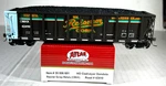 Atlas Ho Scale Coalveyor Gondola W/ Load Resinger Scrap Metals 20006681. Fixed Price $31.95.