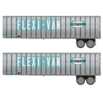 Walthers 40' Trailer 2-PACK New York Central #2 -flexi-van Ho Scale. Fixed Price $30.99.