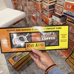 Rail King Isaly's Boulevard Coffee Box Car O/O-27 Orange 30-74238 Advertising. Fixed Price $49.00.