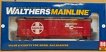 New Walthers 910-2318 Santa Fe 50 Waffle Side Boxcar Atsf #527096 Ho Scale. Fixed Price $21.99.