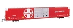 Walthers Proto Ho Scale 86' Double-door Hi-cube Boxcar Santa Fe 920-102111. Fixed Price $39.97.