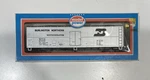 Model Power #9054 Ho Scale Burlington Northern Refrigerator 50' Box Car. Fixed Price $12.80.