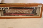 Ho Scale Tyco, 50' Pulpwood Car With Load, Southern Rr, Red, #4365. Fixed Price $24.00.