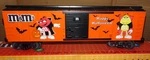Mth Railking 30-74597 M&m's Chocolate Candy Halloween Box Car. Fixed Price $74.99.