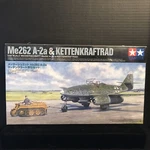 Tamiya 25215 ME262 A-2A Kettenkraftrad Model KIT-NIB-1/48 Scale. Fixed Price $36.00.