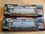 Atlas 1975 2 Set Acf 3-BAY Cylindrical Hopper Union Carbide Scale. Fixed Price $60.00.