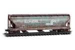 Conrail Ex-pc Ex-nyc 3-BAY Covered Hopper Micro-trains Mtl #094 44 960 Scale. Fixed Price $34.76.