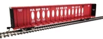 Walthers Ho Scale 72' Centerbeam Flatcar Hampton Lumber Crle #2562 910-50708. Fixed Price $28.82.