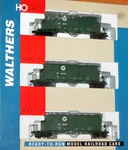 Ho Walthers 932-37056 40' Ortner Aggregate Car Pack Algoma Central Repaint Wc. Fixed Price $149.99.