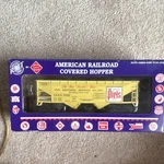 Rmt Covered Hopper Piel Brothers Brewing Co. Gauge Yellow Diecast Metal #96388. Fixed Price $75.00.