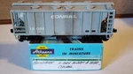 Conrail Rr 2 Bay Covered Hopper Car 18089 Kadee Metal Wheels Roundhouse Rtr. Fixed Price $9.95.