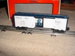 Lionel Operating Box Car # 3428 Pillsbury Flour 0-027. Fixed Price $49.00.