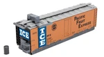 Micro-trains 05900290 Pacific Fruit Express 40' Steel Ice Reefer Kit. Fixed Price $29.95.