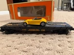 Lionel 6-17522 Flatcar With Plymouth Prowler Gauge. Fixed Price $20.00.