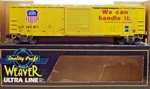 Weaver Scale Ultra Line 50' Box Car Up Union Pacific 3 Rail Nos. Fixed Price $52.00.