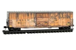 Rio Grande 50' Standard Boxcar Weathered Micro-trains #180 45 370 Scale. Fixed Price $40.39.