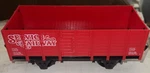 Service Railway Gondola Car Scale Model Train Scientific Toys Red Freight. Fixed Price $24.05.