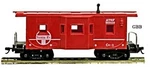Ho Scale At&sf 36' Bay Window Caboose Model Power New Box 98241. Fixed Price $14.94.