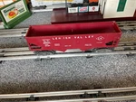 Lionel Postwar 6456-55 Leigh Valley Red Hopper C8 W/box. Fixed Price $24.00.